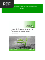 Java Software Solutions Global Edition John Lewis All Chapter Instant Download