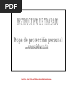 I.t.nº0009 Ropa Proteccion Personal Considerada