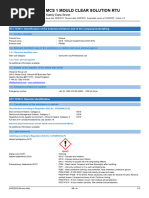 MCS 1 Mould Clear Solution Rtu SDS