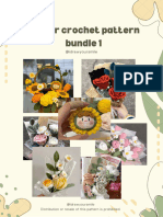 1 Bundle Flowerbouquetcrochetidrawyoursmile