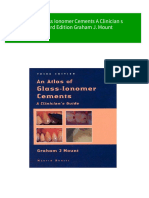 Atlas of Glass Ionomer Cements A Clinician S Guide 3rd Edition Graham J. Mount Download PDF