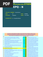 Eysenck Forma B Adultos Excel