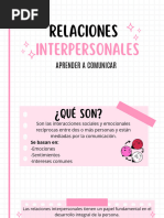 Relaciones Interpersonales. Equipo 3