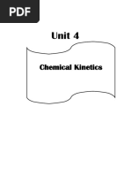 Chemical Kinetics