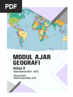 X - Modul Ajar Geografi