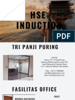 Materi HSE INDUCTION - PROJECT PHE