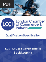 IAB LCCI Level 1 Bookkeeping Specification From 2024