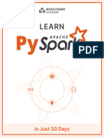 PySpark 30 Days Practice Guide?