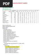 Class Xii Ip Result Analysis Project Sample