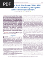 An Adaptive Batch Size-Based-CNN-LSTM Framework For Human Activity Recognition in Uncontrolled Environment