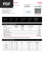 Wi-Fi Monthly Statement: This Month's Charges Summary