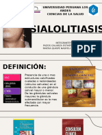 Sialolitiasis - Patología