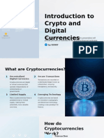 Introduction To Crypto and Digital Currencies