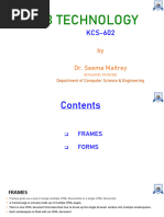 2-Frames and Forms (Unit-2)