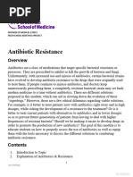 Medical Ethics Antibiotic Resistance