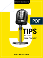 5 Tips To Start Your Podcast