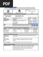 MSDS Solvente 712