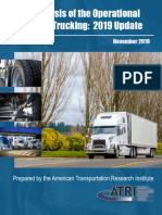 ATRI Operational Costs of Trucking 2019 1