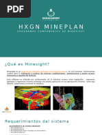 1.3 Componentes de Minesight