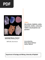 GMT-201 (Non Silicates & Pyroxene)