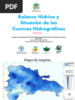 Balance Hidrico y Cuencas Hidrograficas