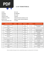 1x10 Report List