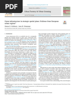 Artigo - GRADINARU, Simona. Green Infrastructure in Strategic Spatial Plans - Evidence From European Urban Regions