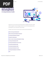 Learning and Development: A Comprehensive Guide - AIHR