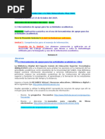 Semana 6 Del 08 Al 14 de Octubre Del 2024. Int. A La Vida Universitaria