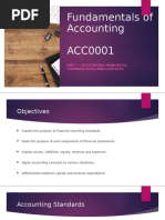 Unit 2 - Accounting Principles Terminologies and Concepts