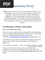 Film Theory