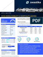 IPO Note - ECO Mobility - Swastika - EBR