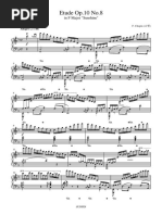 Etude Op.10 No.8: in F Major "Sunshine"