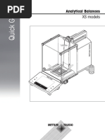 Quick Guide XS Analytical (QG-en)