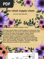 Retail Supply Chain Management