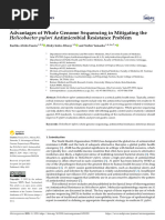 Advantages of Whole Genome Sequencing in Mitigating The Helicobacter Pylori Antimicrobial Resistance Problem