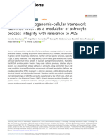 A Human Proteogenomic-Cellular Framework Identifies KIF5A As A Modulator of Astrocyte Process Integrity With Relevance To ALS