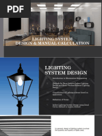 Lighting System Design Using Zonal Cavity Method