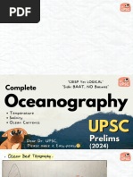 Oceanography @dr. UPSC