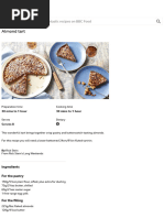 Almond Tart Recipe - BBC Food