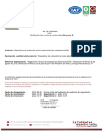 Cert Nº1475 Dispositivos Media Tension (DPS)