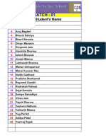 12-Science Quartz - Practical Batches List