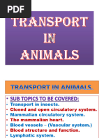 Biology Crystal Super Notes F2 Transport in Animals - 2024 Feb PDF