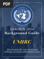 UNHRC Background Guide OAKMUN 2024