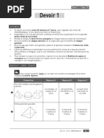 Devoir 1: Consignes