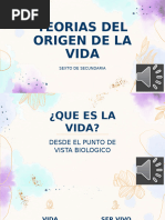 Origen de La Vida