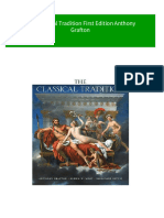 Full The Classical Tradition First Edition Anthony Grafton Ebook All Chapters