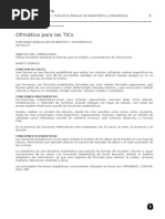 S8 - Funciones Básicas de Matemática y Estadísticas