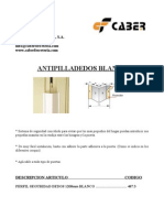 Antiatrapadedos para Puertas Caber