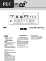 Korg Microkorg XL Plus Mode D Emploi FR 77709